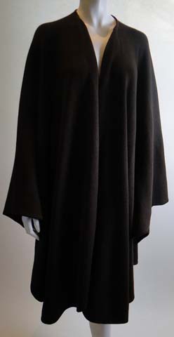 70s Halston Cashmere Cape Poncho