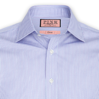 Thomas Pink Masters the Modern Shirt & Tie Combo for Fall/Winter